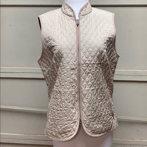 Talbots tan vest